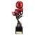 Innov8 Football Trophy | Red & Black | 250mm - TR26501B