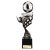 Innov8 Football Trophy | Silver & Black | 250mm - TR26503B