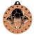 Cascade Stars Football Medal | Bronze | 50mm - MM26182B