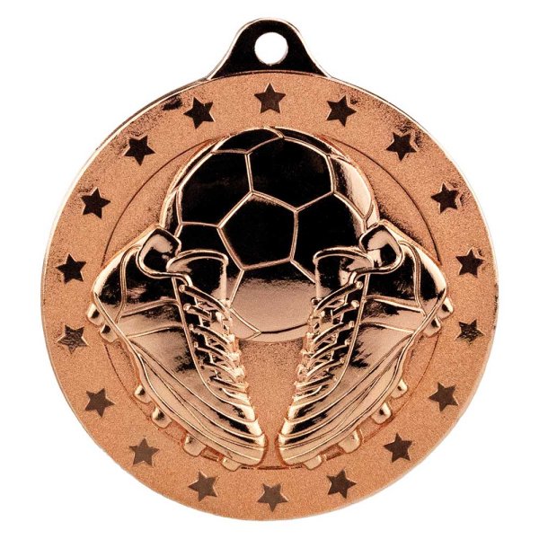 Cascade Stars Football Medal | Bronze | 50mm