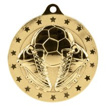 Cascade Stars Football Medal | Gold | 50mm