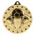 Cascade Stars Football Medal | Gold | 50mm - MM26182G