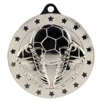 Cascade Stars Football Medal | Silver | 50mm