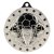 Cascade Stars Football Medal | Silver | 50mm - MM26182S