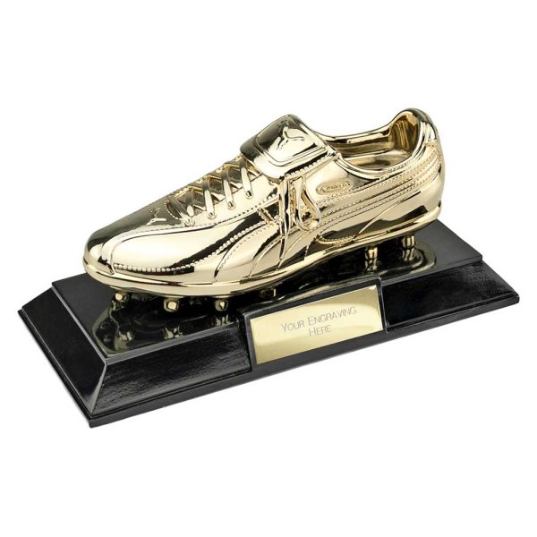 Puma King Football Golden Boot Trophy | 95 x 215mm