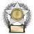 Emperor Star Football Plaque | Silver | 120mm - PL25052S