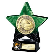 Superstar Goalkeeper Trophy | Green & Black | 140mm