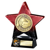 Superstar Goalkeeper Trophy | Red & Black | 140mm