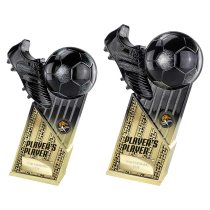 The Marauders Football Trophy | Players Player | Black & Gold | 245mm