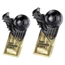 The Marauders Football Trophy | Most Improved | Black & Gold | 280mm