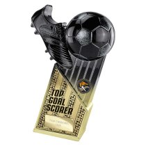 The Marauders Football Trophy | Top Goal Scorer | Black & Gold | 245mm