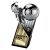 The Marauders Football Trophy | Managers Player | Black & Silver | 280mm - PA26109E