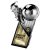 The Marauders Football Trophy | Parents Player | Black & Silver | 245mm - PA26110D