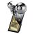 The Marauders Football Trophy | Player of the Month | Black & Silver | 280mm - PA26127E