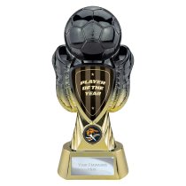 Tournament Football Trophy | Player of the Year | Black & Gold | 245mm