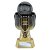 Tournament Football Trophy | Thank You Coach | Black & Gold | 280mm - PX26122E