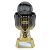 Tournament Football Trophy | Coaches Player | Black & Gold | 280mm - PX26125E