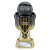 Tournament Football Trophy | Supporters Player | Black & Gold | 245mm - PX26126D