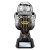 Tournament Football Trophy | Coaches Player | Black & Silver | 245mm - PA26125D