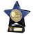 Superstar Football Trophy | Players Player | Blue & Black | 140mm - PM25058B