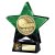 Superstar Football Trophy | Managers Player | Green & Black | 140mm - PQ25051B