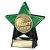 Superstar Football Trophy | Parents Player | Green & Black | 110mm - PQ25054A