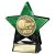 Superstar Football Trophy | Player of the Match | Green & Black | 110mm - PQ25055A
