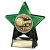 Superstar Football Trophy | Player of the Year | Green & Black | 110mm - PQ25057A