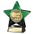 Superstar Football Trophy | Thank You Coach | Green & Black | 110mm - PQ25059A