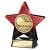 Superstar Football Trophy | Managers Player | Red & Black | 110mm - PX25051A