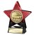 Superstar Football Trophy | Parents Player | Red & Black | 110mm - PX25054A