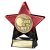 Superstar Football Trophy | Player of the Month | Red & Black | 110mm - PX25056A