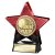 Superstar Football Trophy | Players Player | Red & Black | 110mm - PX25058A