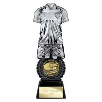 Intensity Football Trophy | Thank You Coach | Silver | 260mm