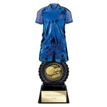 Intensity Football Trophy | Player of the Match | Blue | 260mm