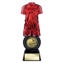 Intensity Football Trophy | Parents Player | Red | 260mm