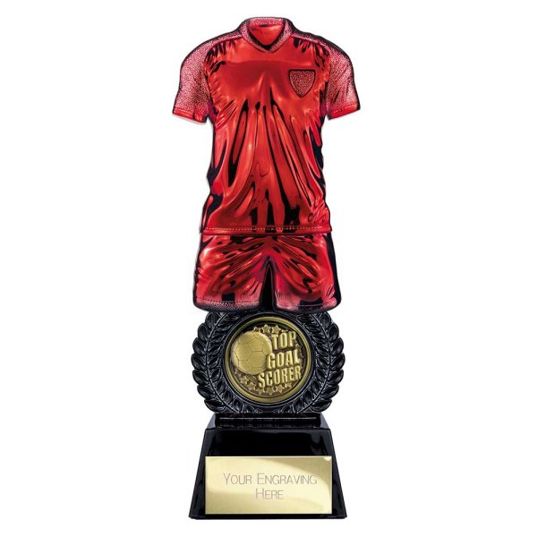 Intensity Football Trophy | Top Goalscorer | Red | 260mm