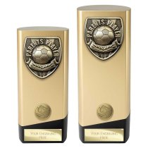Prime Cobra Football Trophy | Parents Player | Gold | 160mm