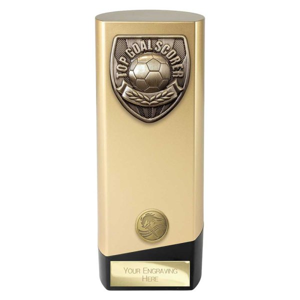 Prime Cobra Football Trophy | Top Goal Scorer | Gold | 190mm