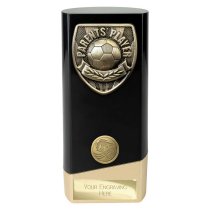 Prime Cobra Football Trophy | Parents Player | Black | 160mm