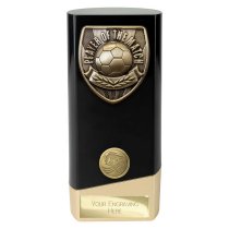 Prime Cobra Football Trophy | Player of the Match | Black | 160mm