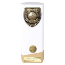 Prime Cobra Football Trophy | Most Improved | White | 190mm