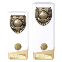 Prime Cobra Football Trophy | Most Improved | White | 190mm