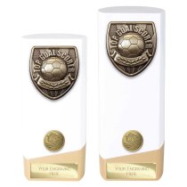 Prime Cobra Football Trophy | Top Goal Scorer | White | 190mm