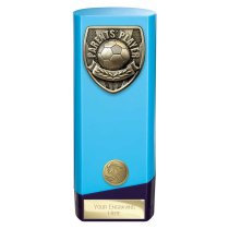 Prime Cobra Football Trophy | Parents Player | Blue | 190mm