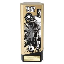Prime Heavyweight Football Trophy | Male | Top Goal Scorer | Gold | 190mm