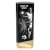 Prime Heavyweight Football Trophy | Male | Thank You Coach | Black | 190mm - PK26136B