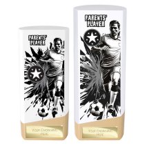 Prime Heavyweight Football Trophy | Male | Parents Player | White | 160mm