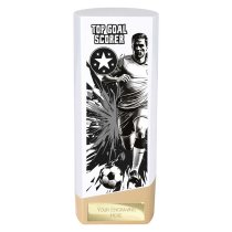 Prime Heavyweight Football Trophy | Male | Top Goal Scorer | White | 190mm