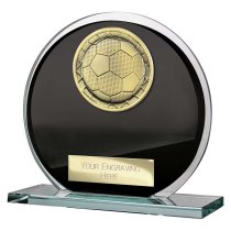 Seismic Superstar Football Trophy | Black | 105mm